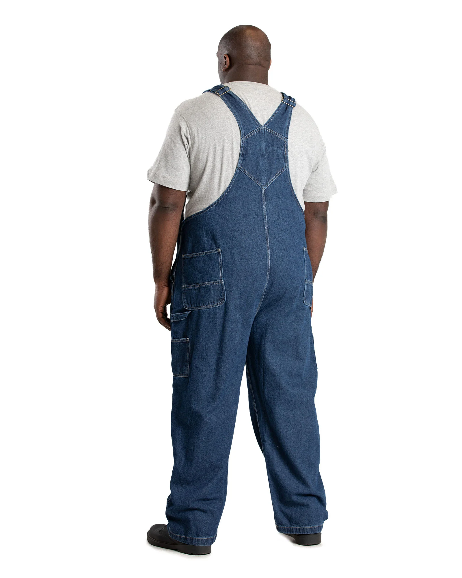 Heritage Unlined Washed Denim Bib Overall - Image 4