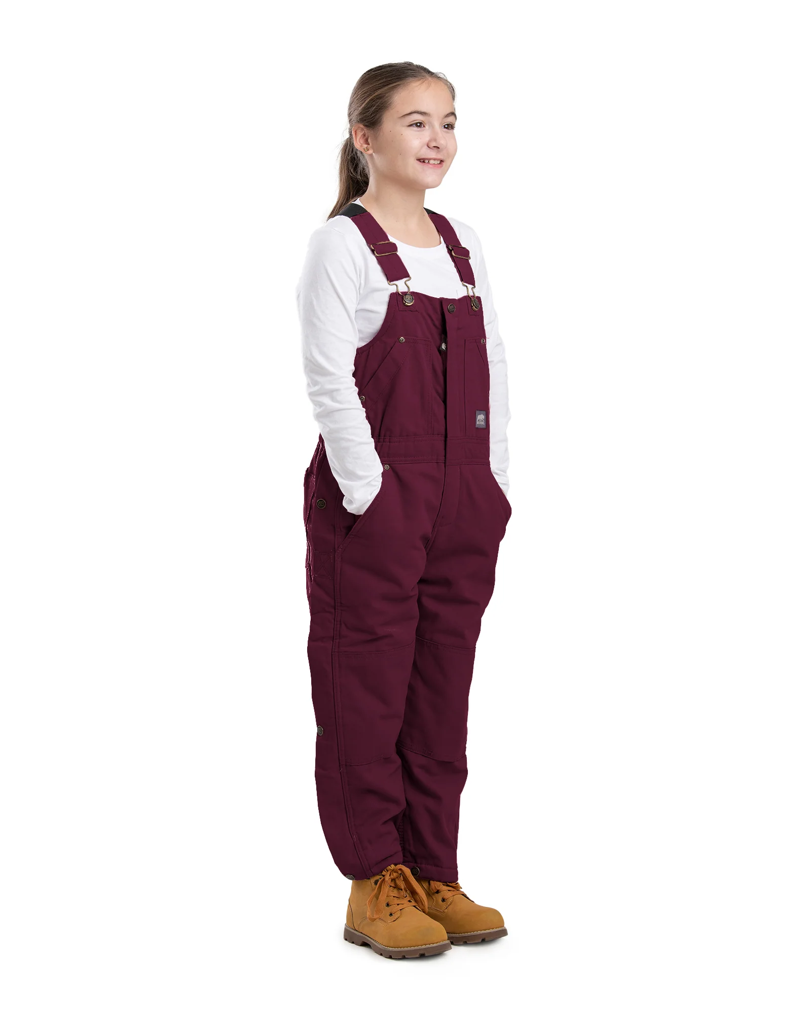 Youth Softstone Insulated Bib Overall - Image 18