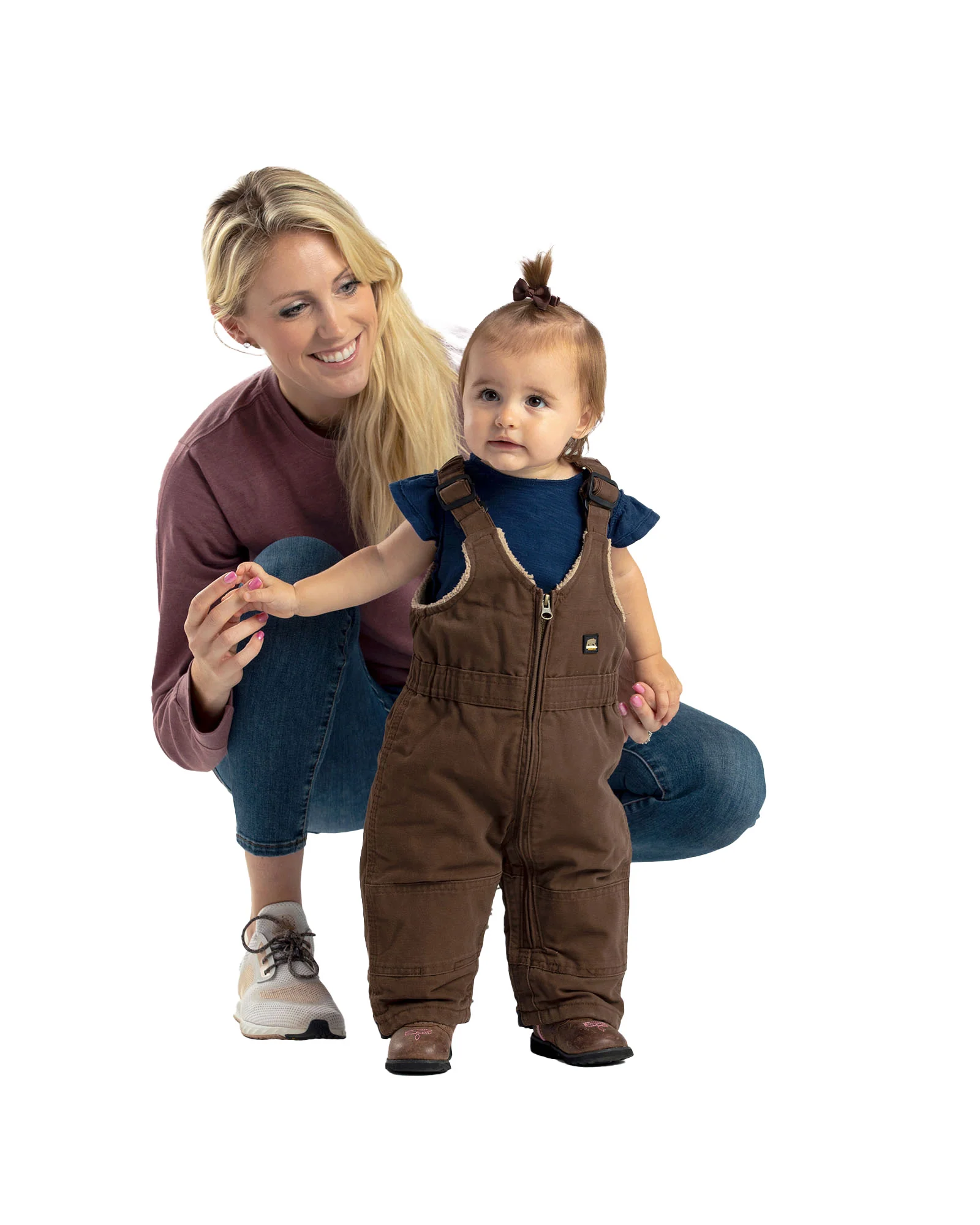 Infant Softstone Insulated Duck Bib Overall - Image 5