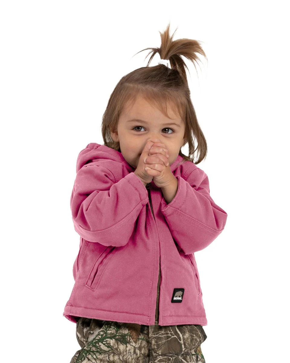 Infant Softstone Hooded Coat - Image 4