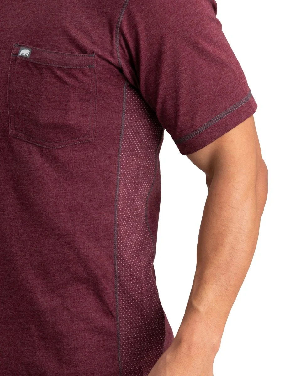 WorkVent Performance Short Sleeve Pocket T-Shirt - Image 9