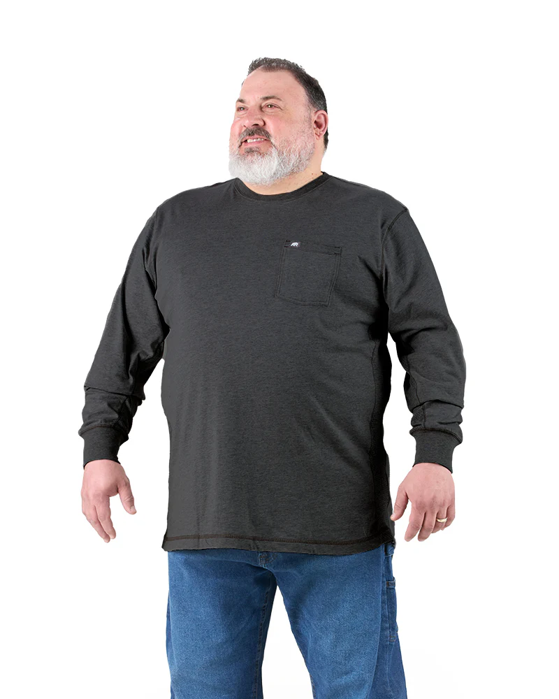 Men's WorkVent Long Sleeve Pocket T-Shirt - Image 3