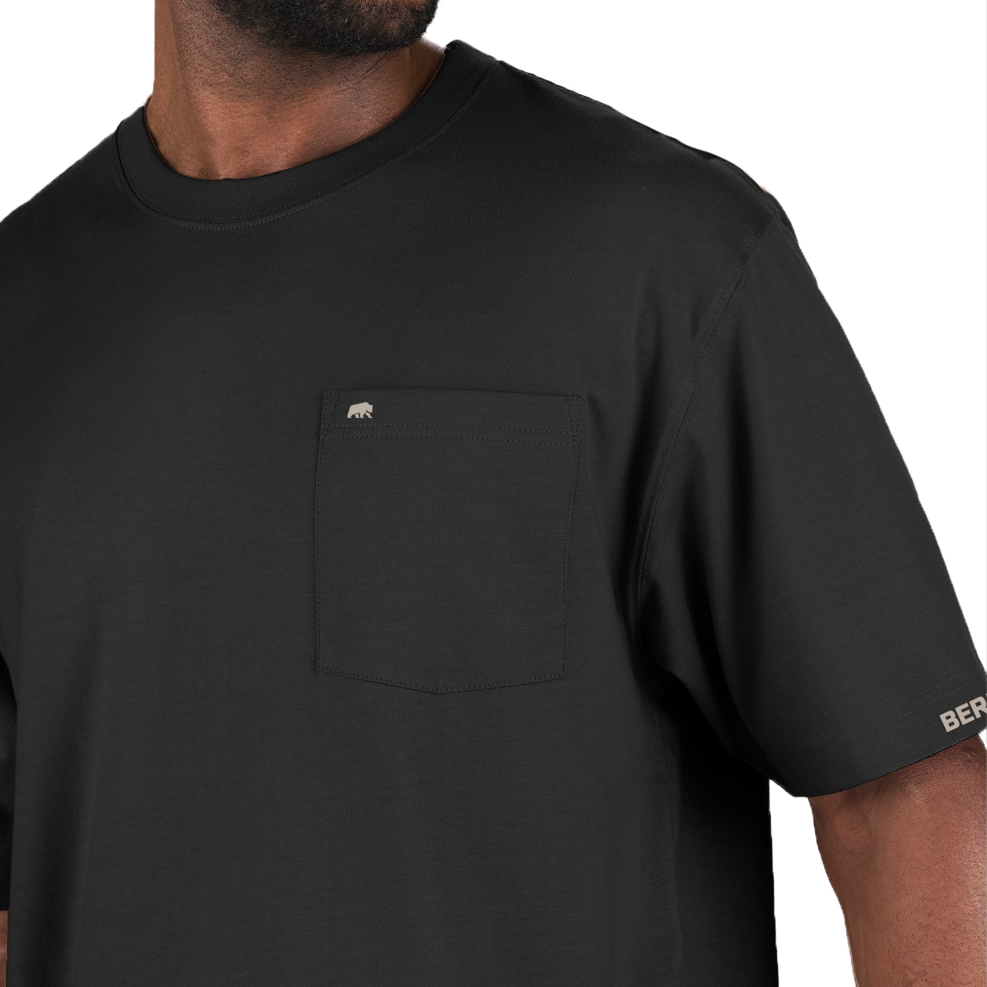 Highland Heavyweight Pocket T-Shirt - Image 3