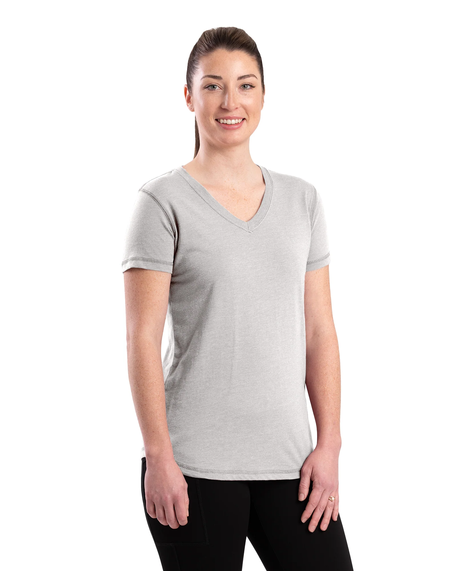 Women's Performance V-Neck Short Sleeve T-Shirt - Image 29