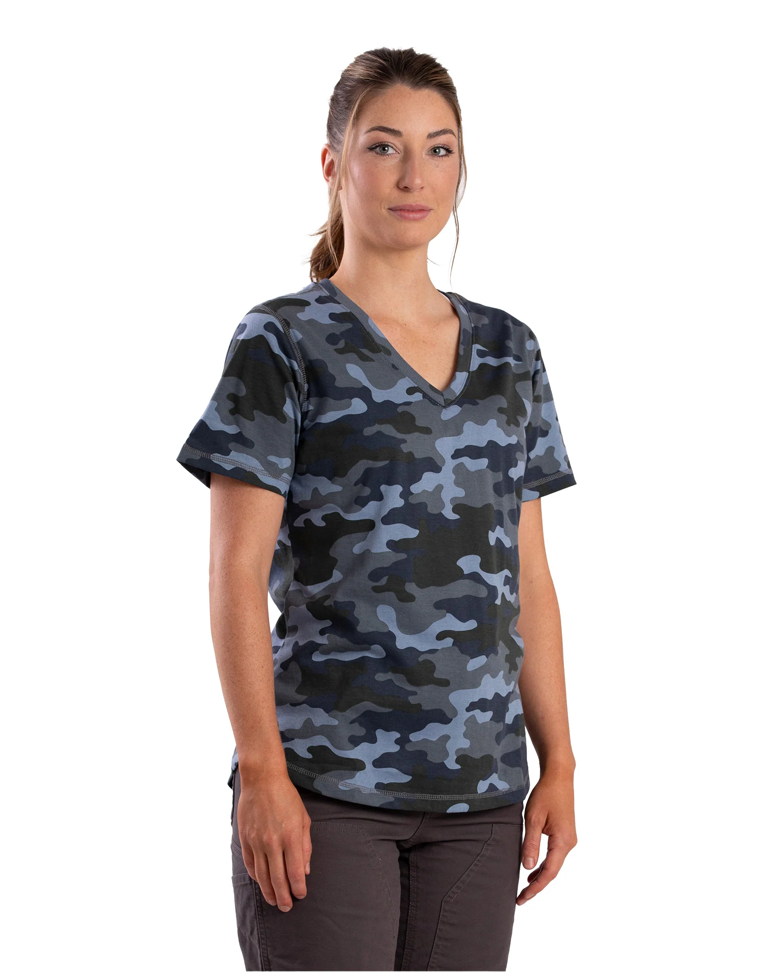 Women's Performance V-Neck Short Sleeve T-Shirt (Prints) - Image 20