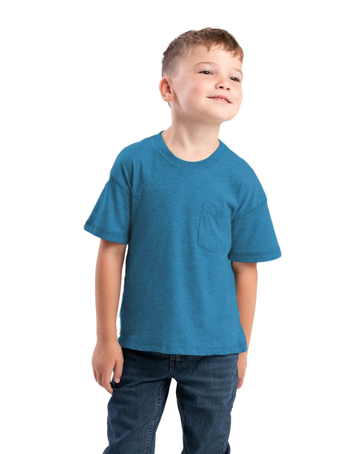 Youth Performance Short Sleeve Pocket T-Shirt - Image 7