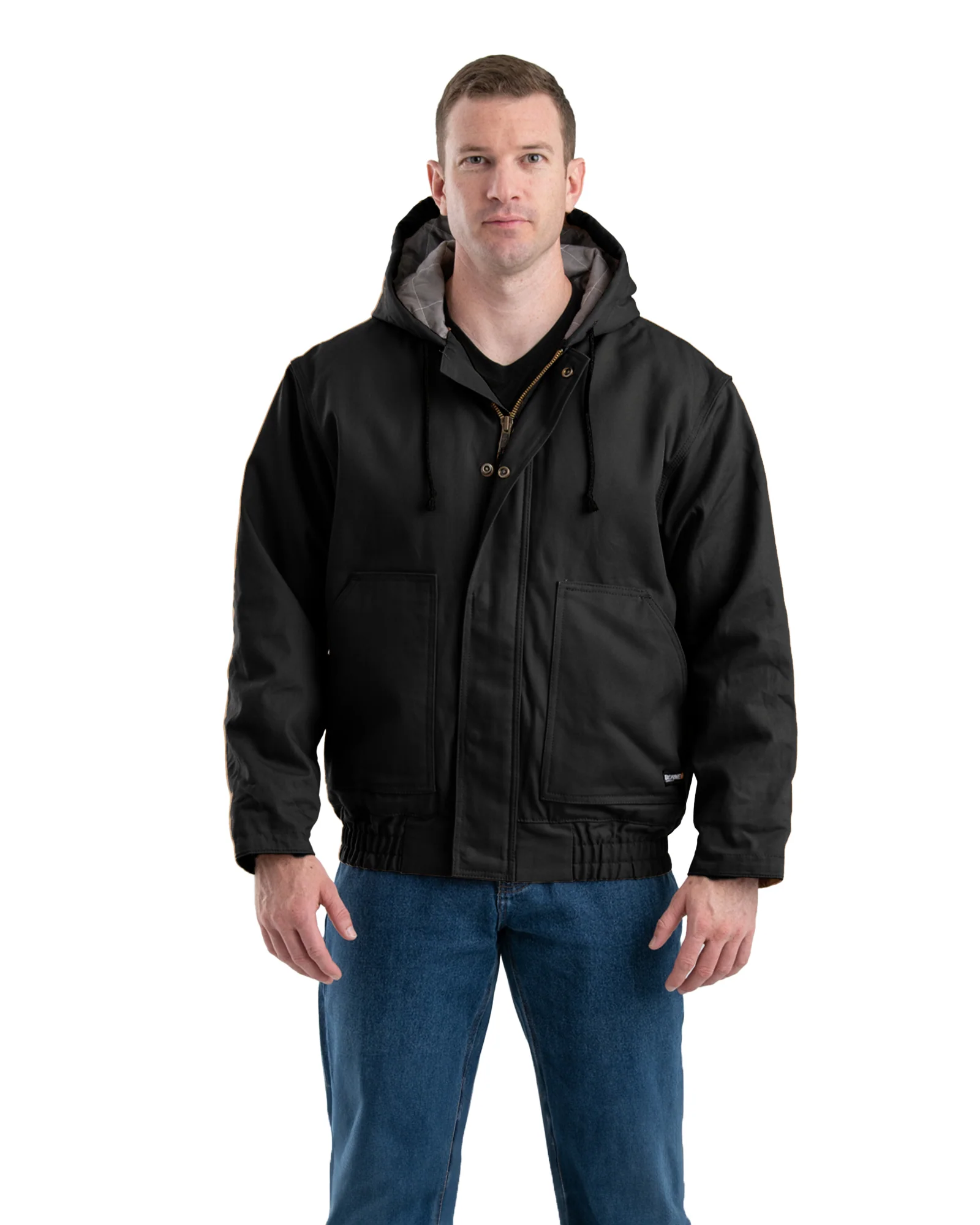 Flame Resistant Duck Hooded Jacket - Image 5