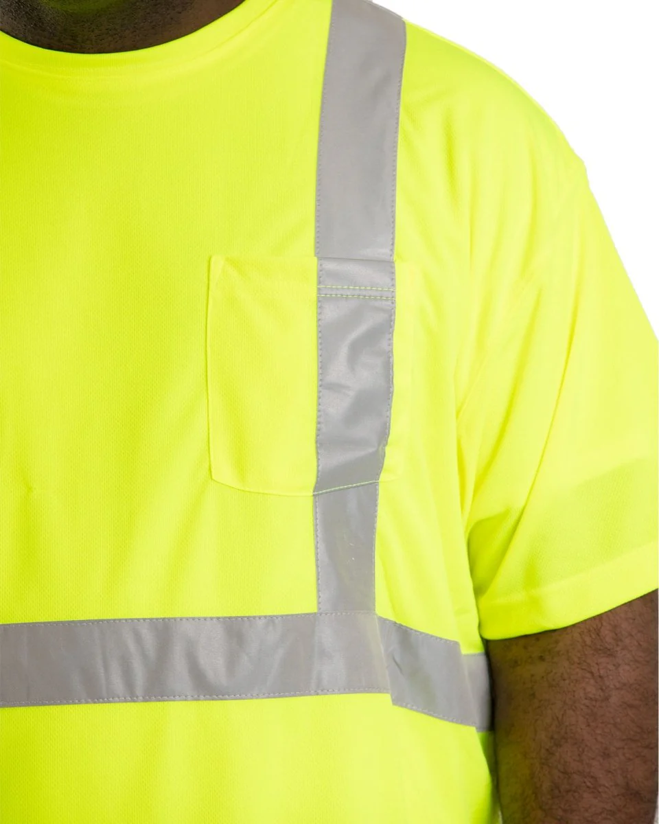 Hi Vis Class 2 Performance Short Sleeve T-Shirt - Image 6
