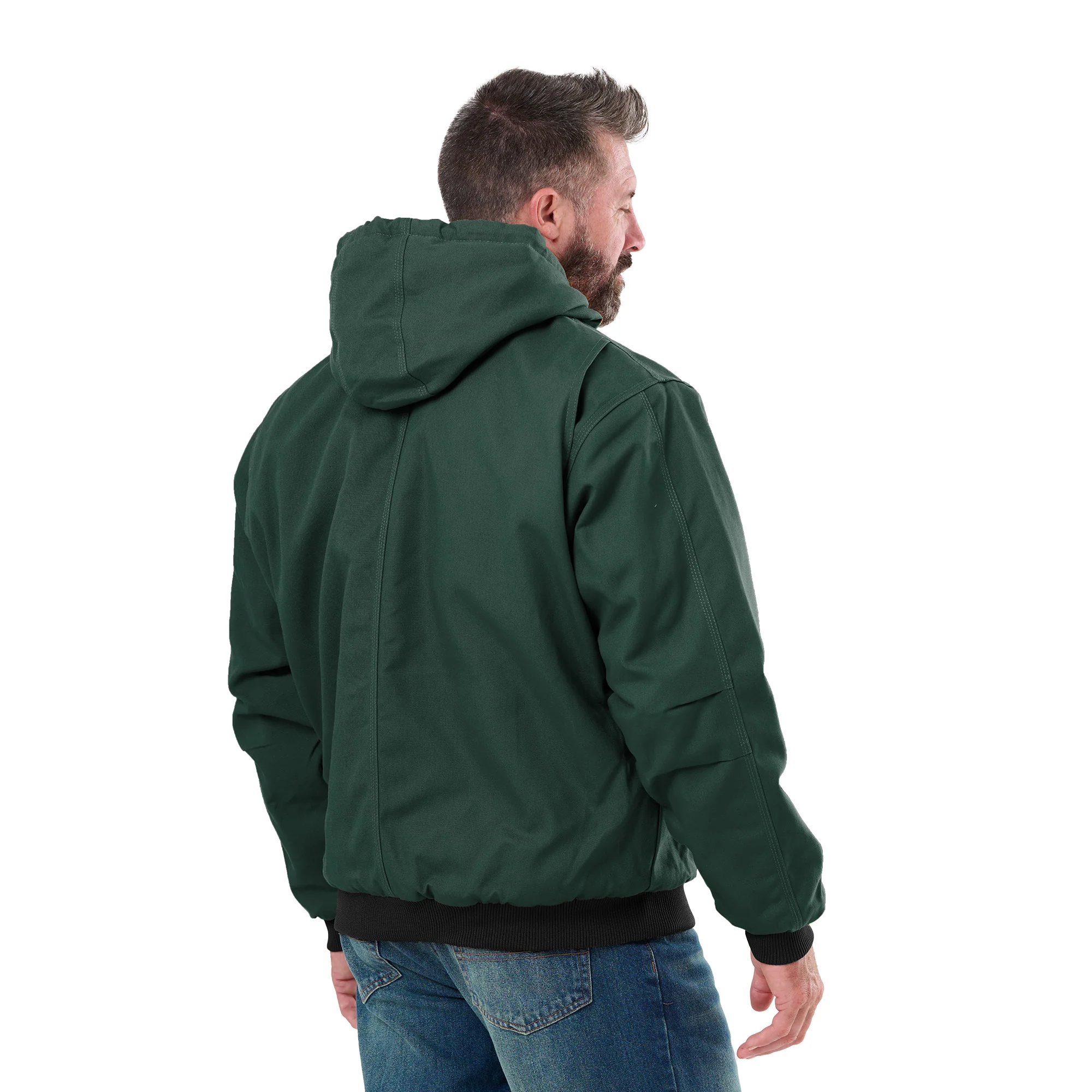 Heritage Duck Hooded Active Work Jacket - Image 19