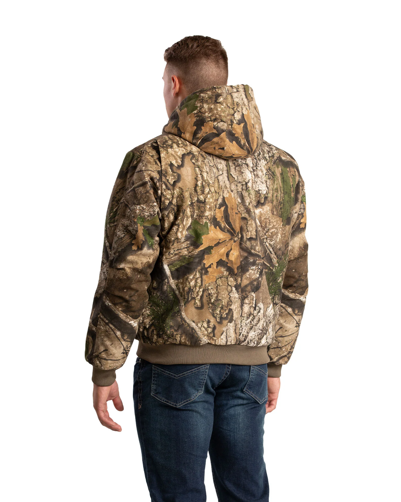 Heritage Duck Hooded Active Work Jacket - Image 2