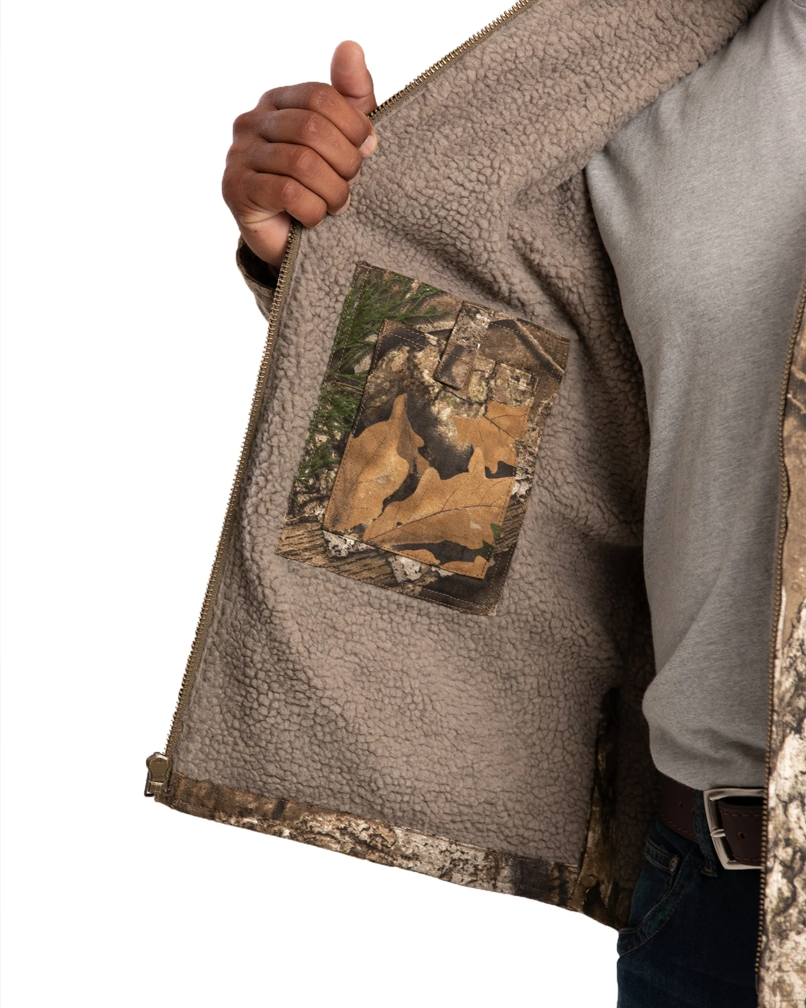 Heartland Washed Duck Hooded Work Coat - Image 3