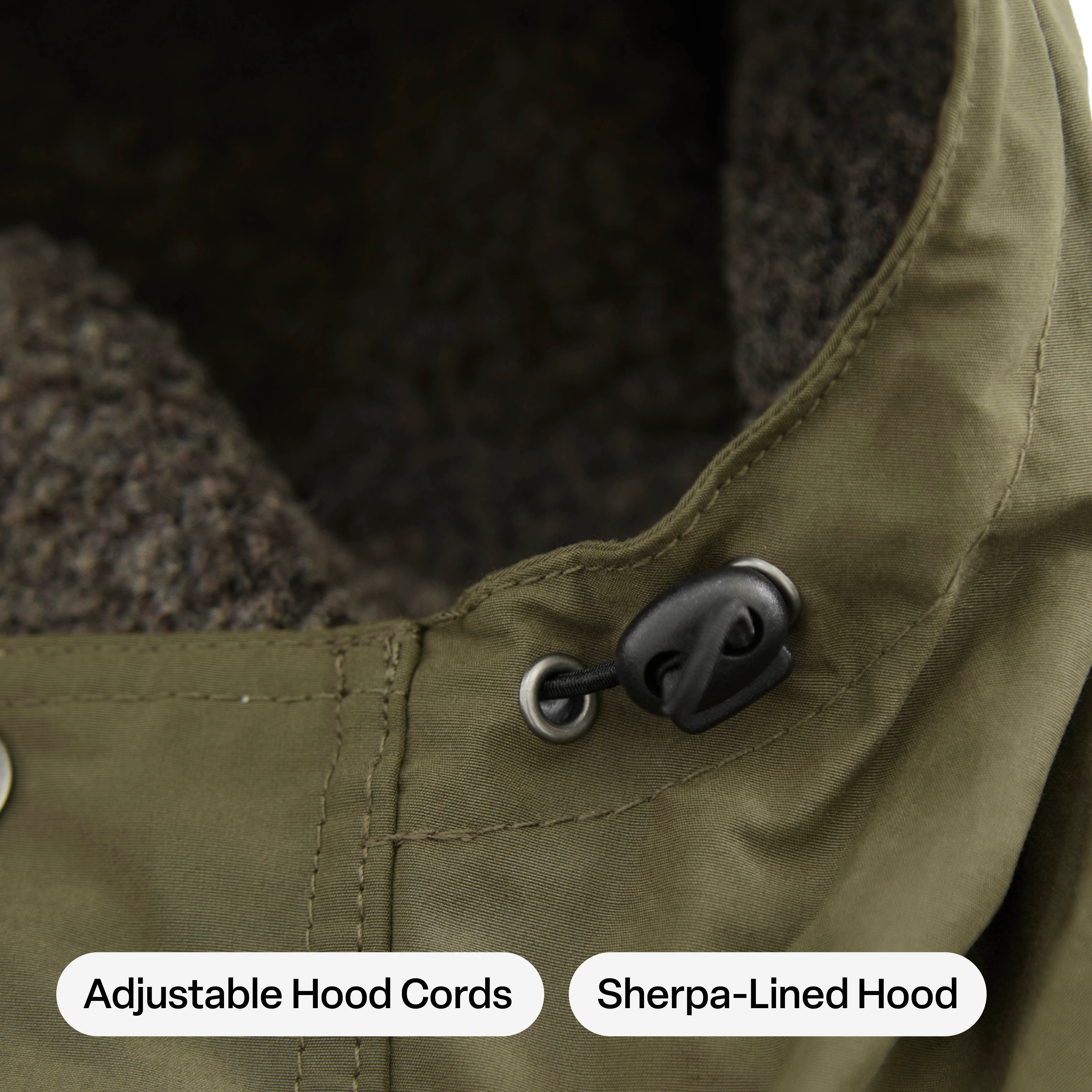Men's Quilt-Lined Micro-Duck Hooded Work Coat - Image 9