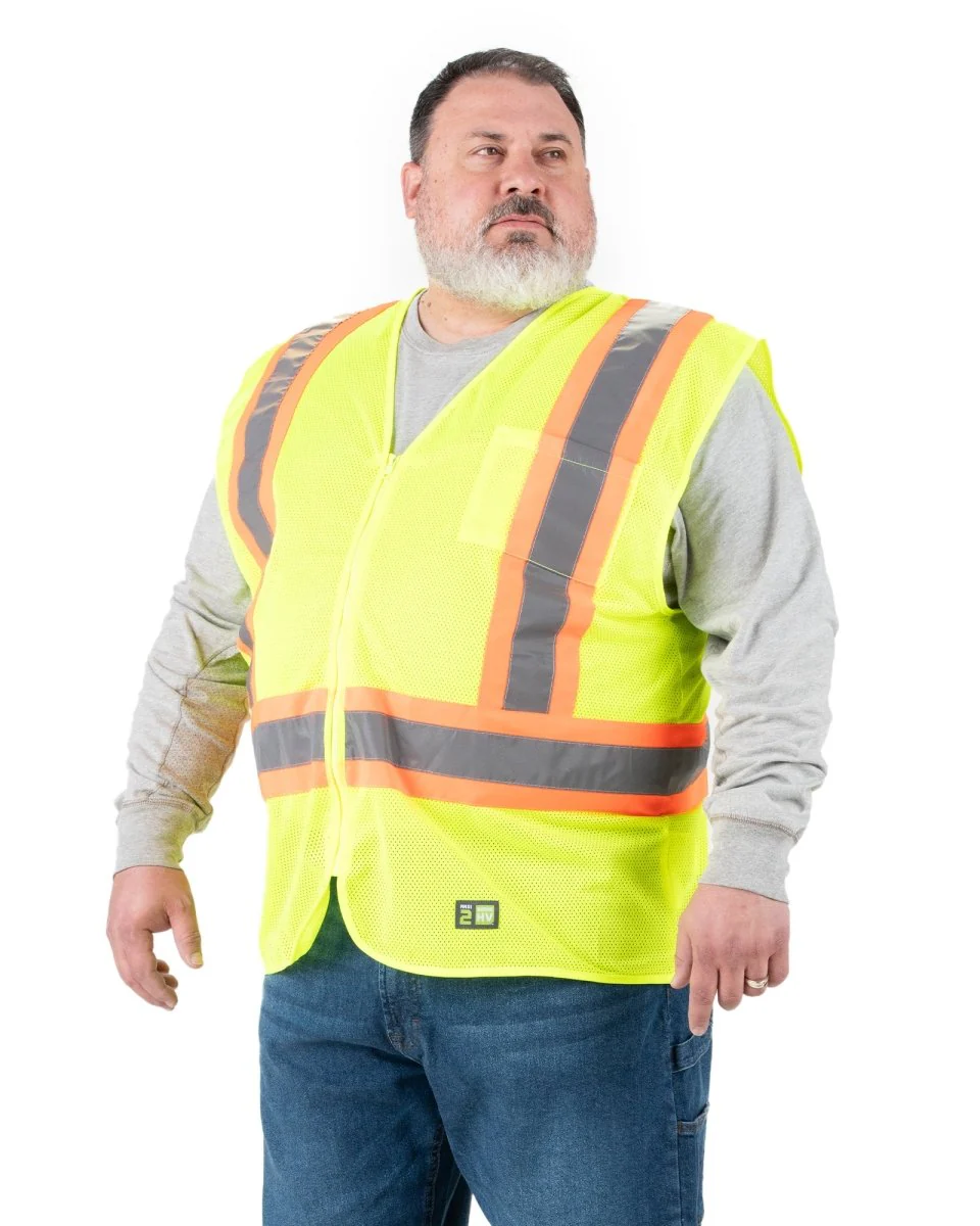 Hi Vis Class 2 Multi-Color Mesh Vest - Image 5