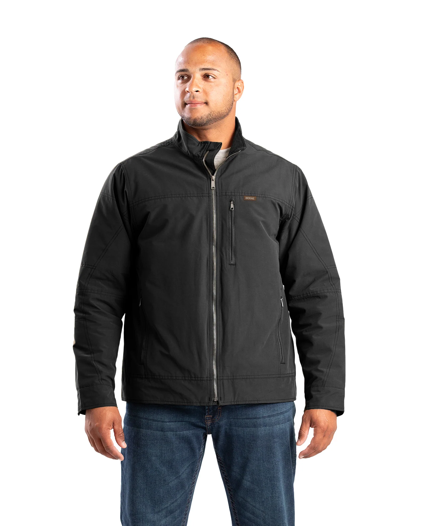Men's Quilt-Lined Micro-Duck Chore Jacket - Image 14
