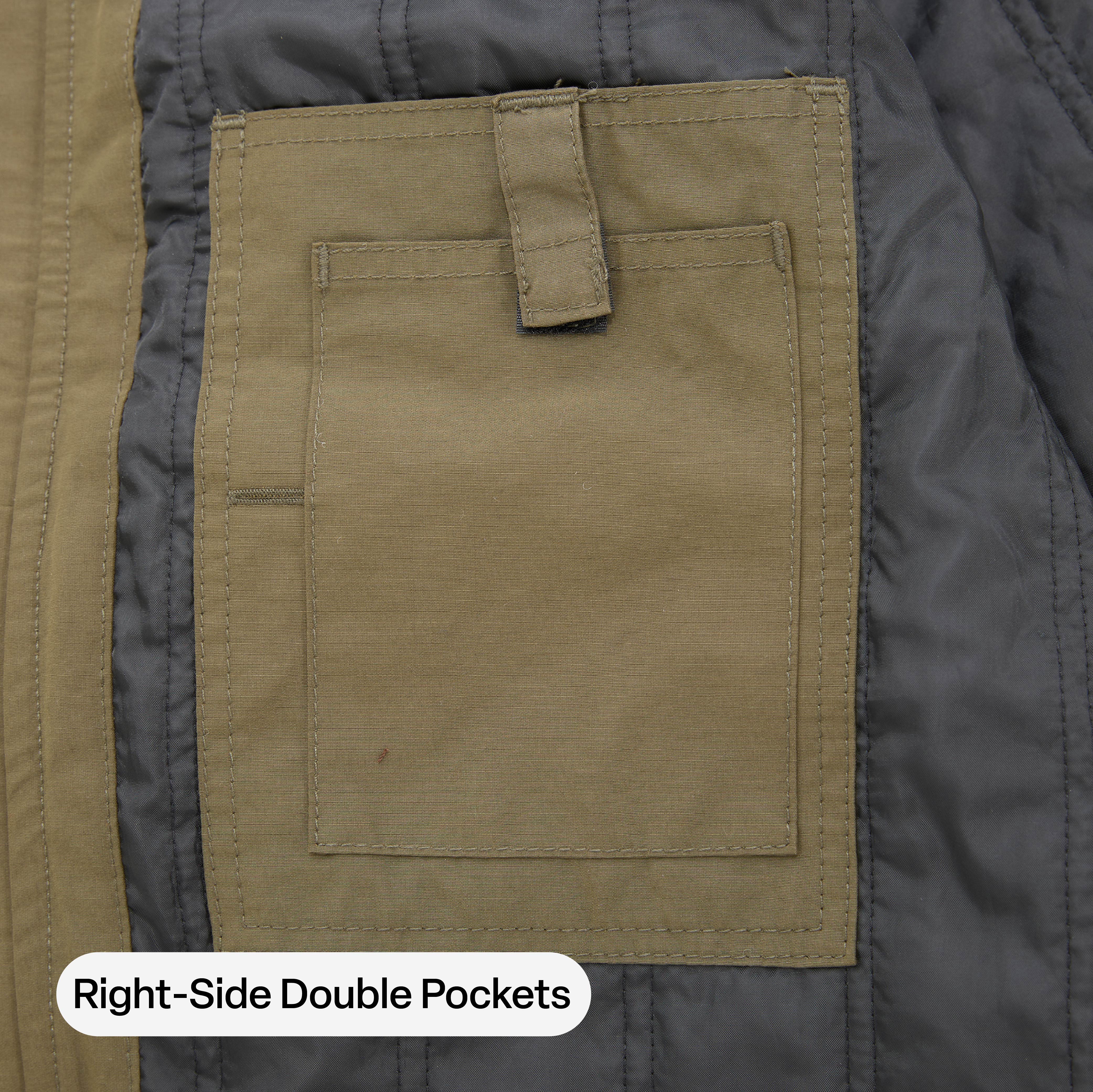 Men's Quilt-Lined Micro-Duck Chore Jacket - Image 7