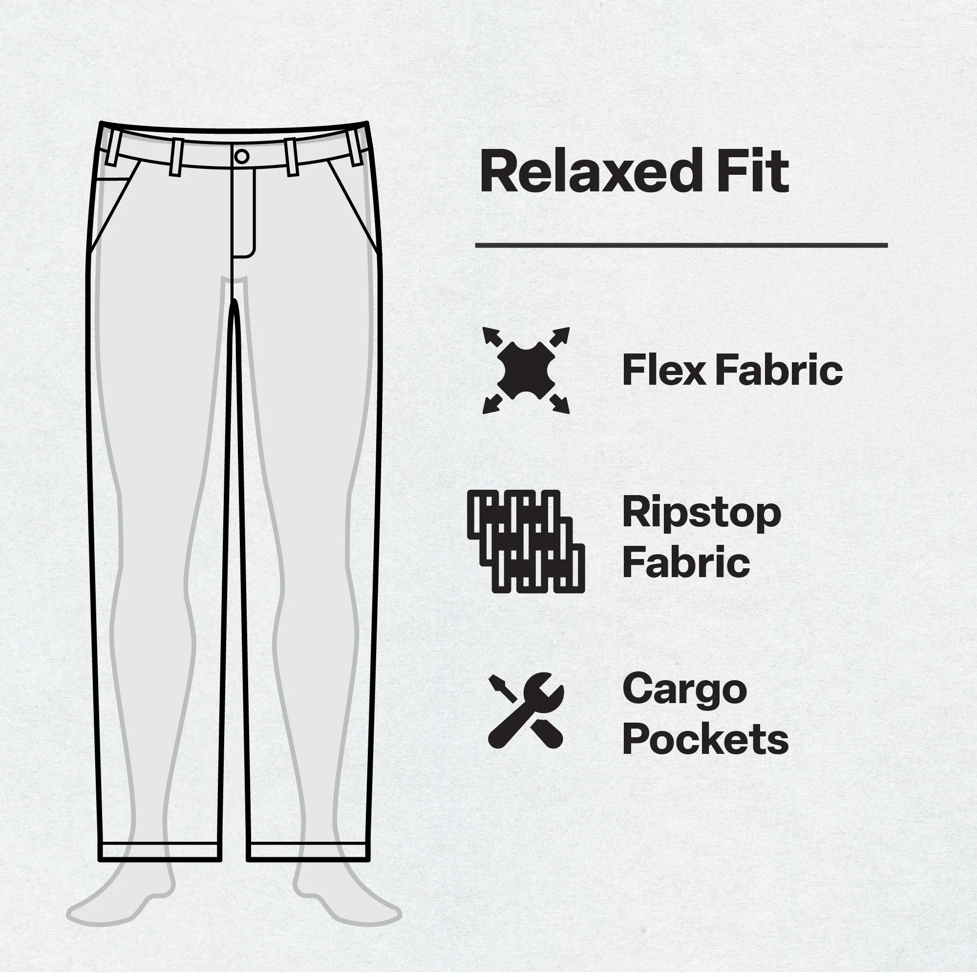 Flex Ripstop Relaxed Fit Cargo Work Pant - Image 4