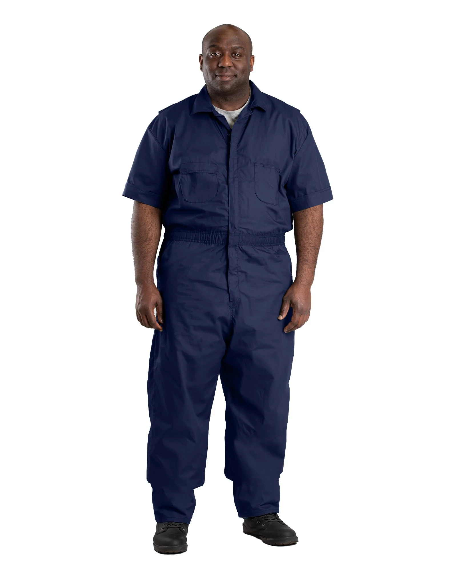 Heritage Short Sleeve Poplin Coverall - Image 3