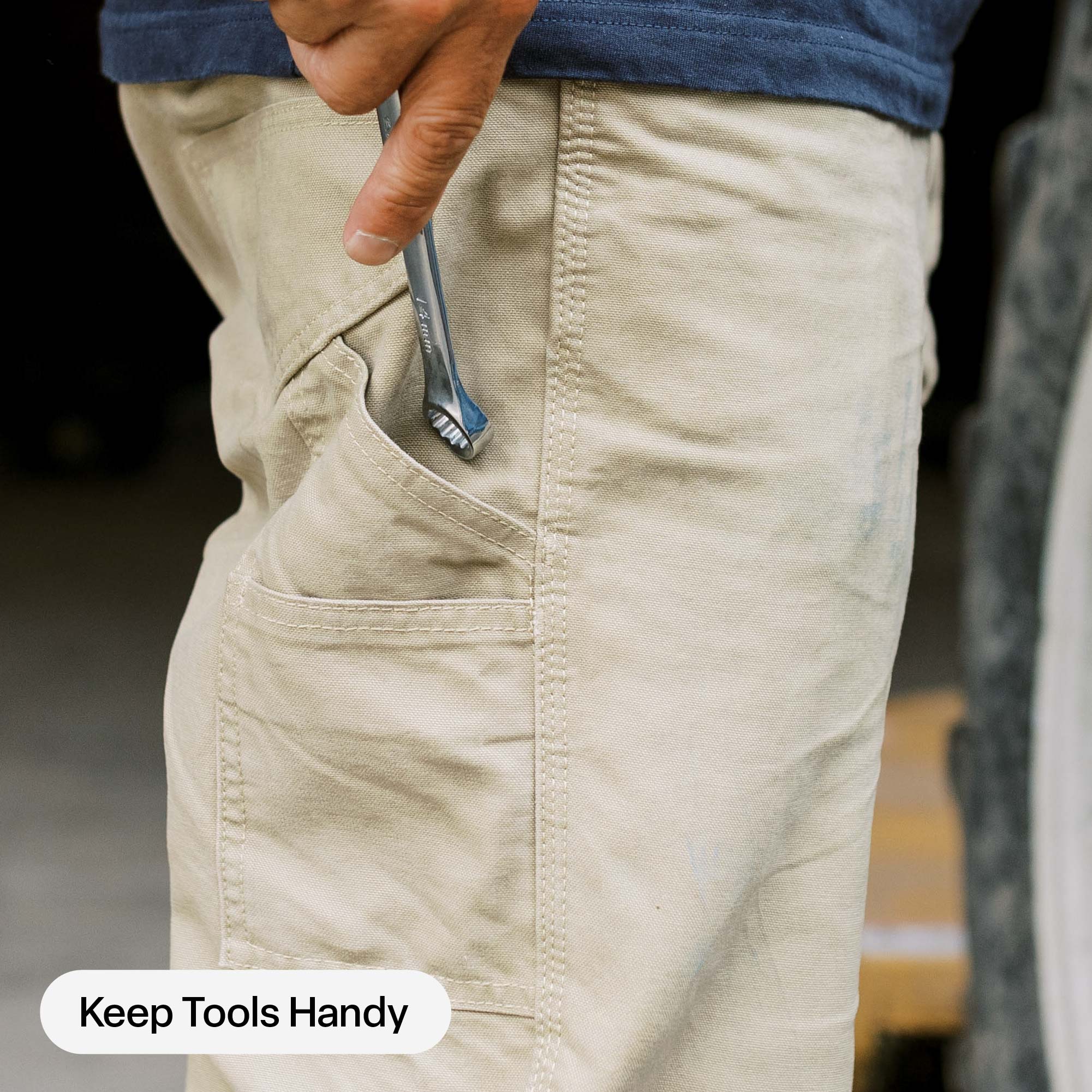 Heartland Washed Duck Relaxed Fit Carpenter Pant - Image 7