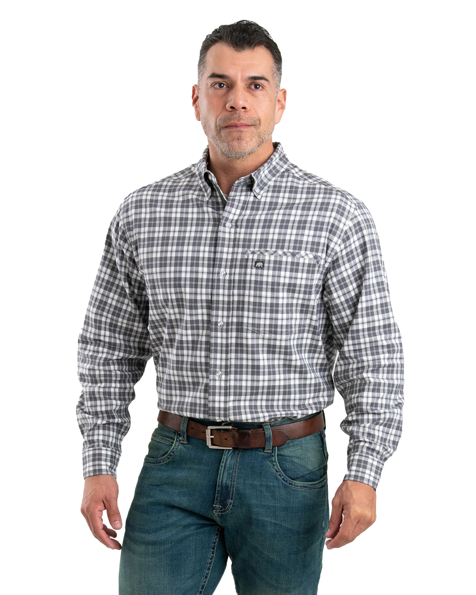Foreman Flex Long Sleeve Button Down Shirt - Image 9