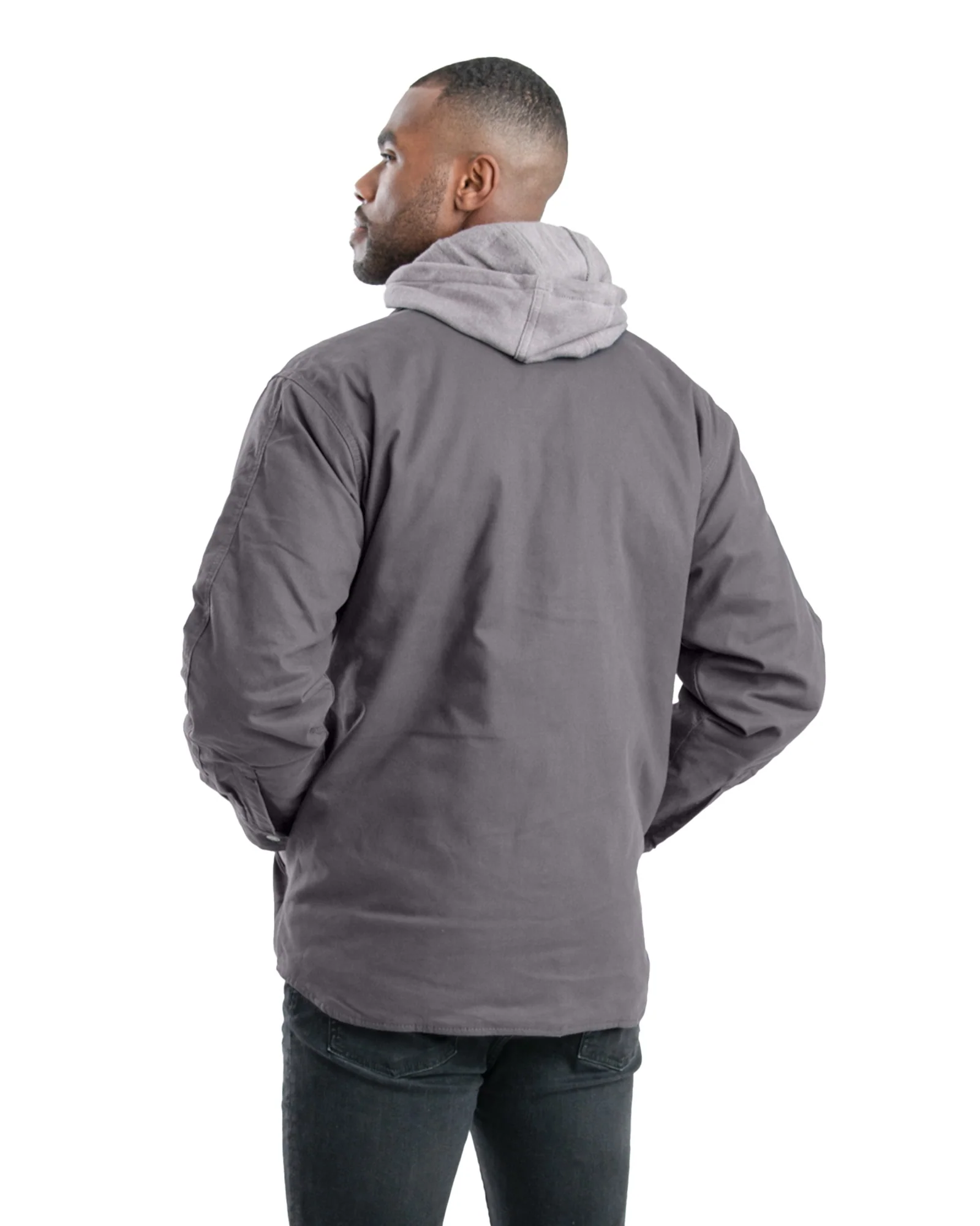 Heartland Duck Hooded Shirt Jacket - Image 2