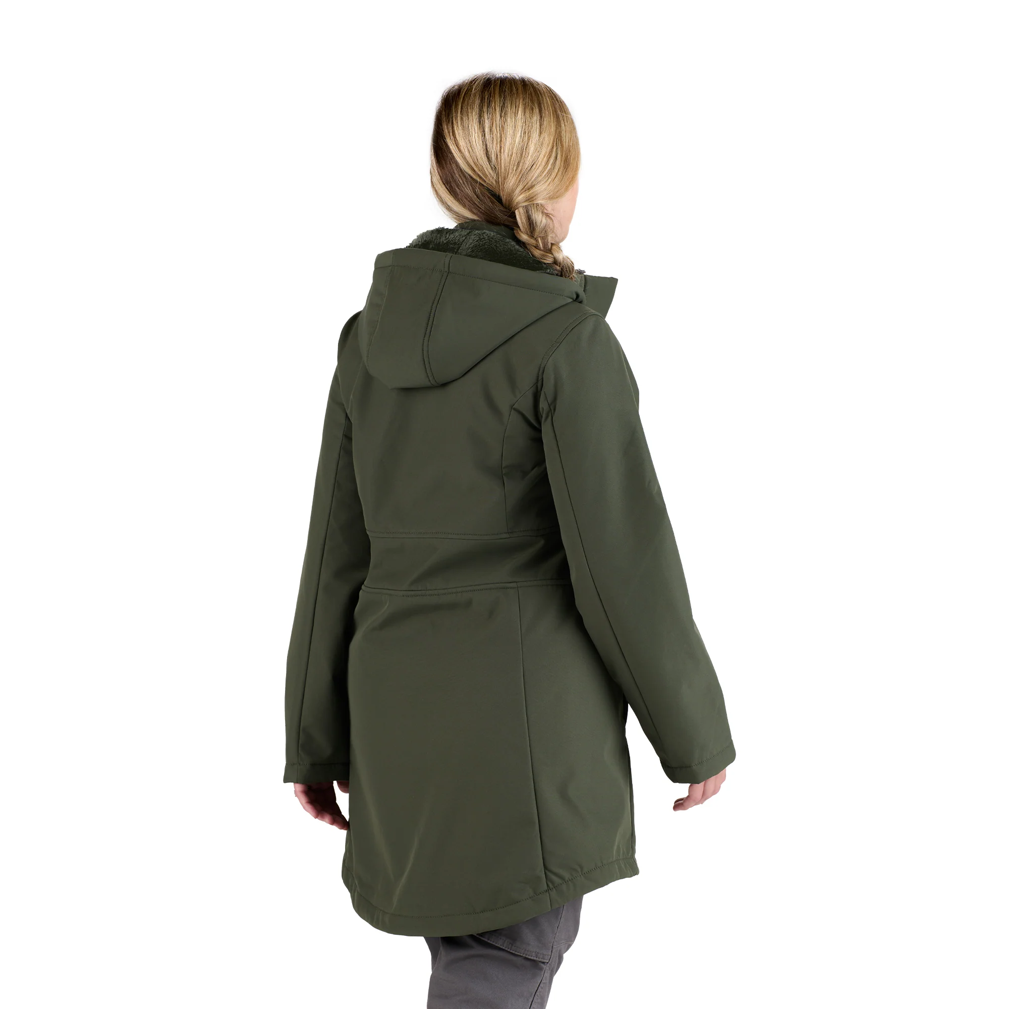 Women's Sherpa-Lined Hooded Parka - Image 2