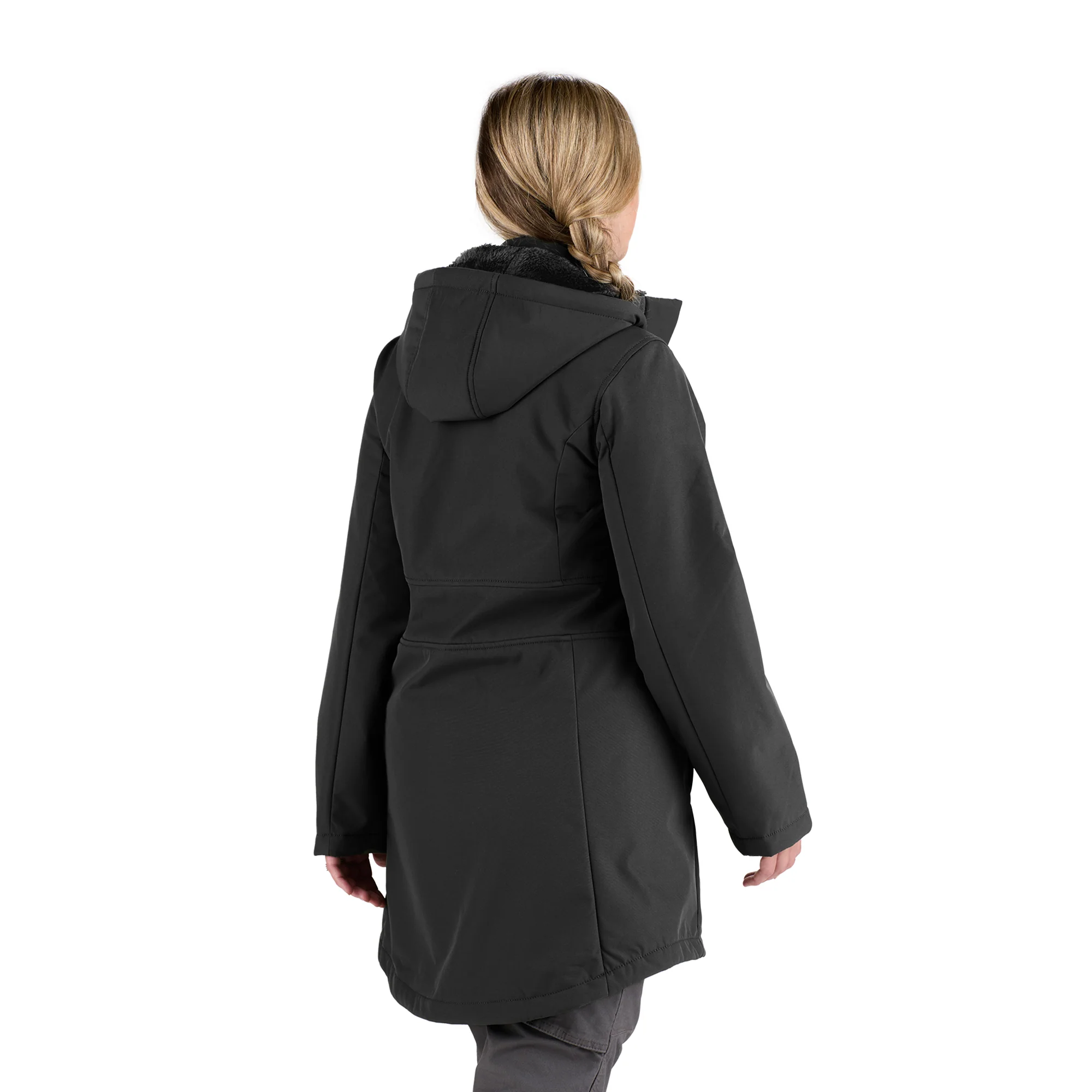Women's Sherpa-Lined Hooded Parka - Image 8
