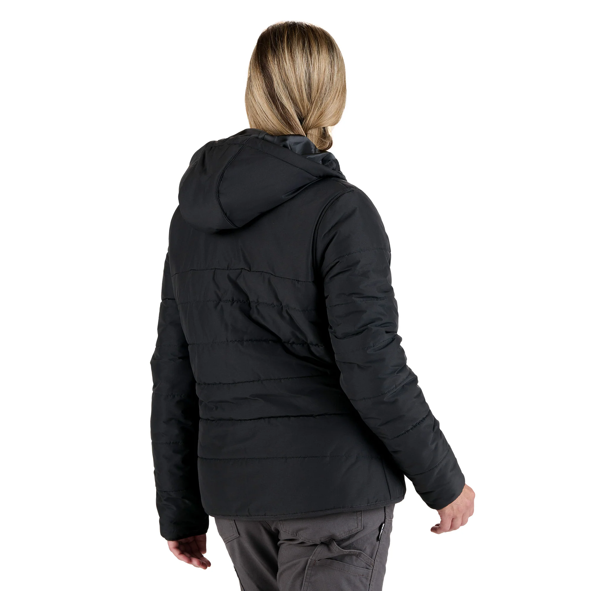 Women's Channel Quilt Ripstop Hooded Jacket - Image 2