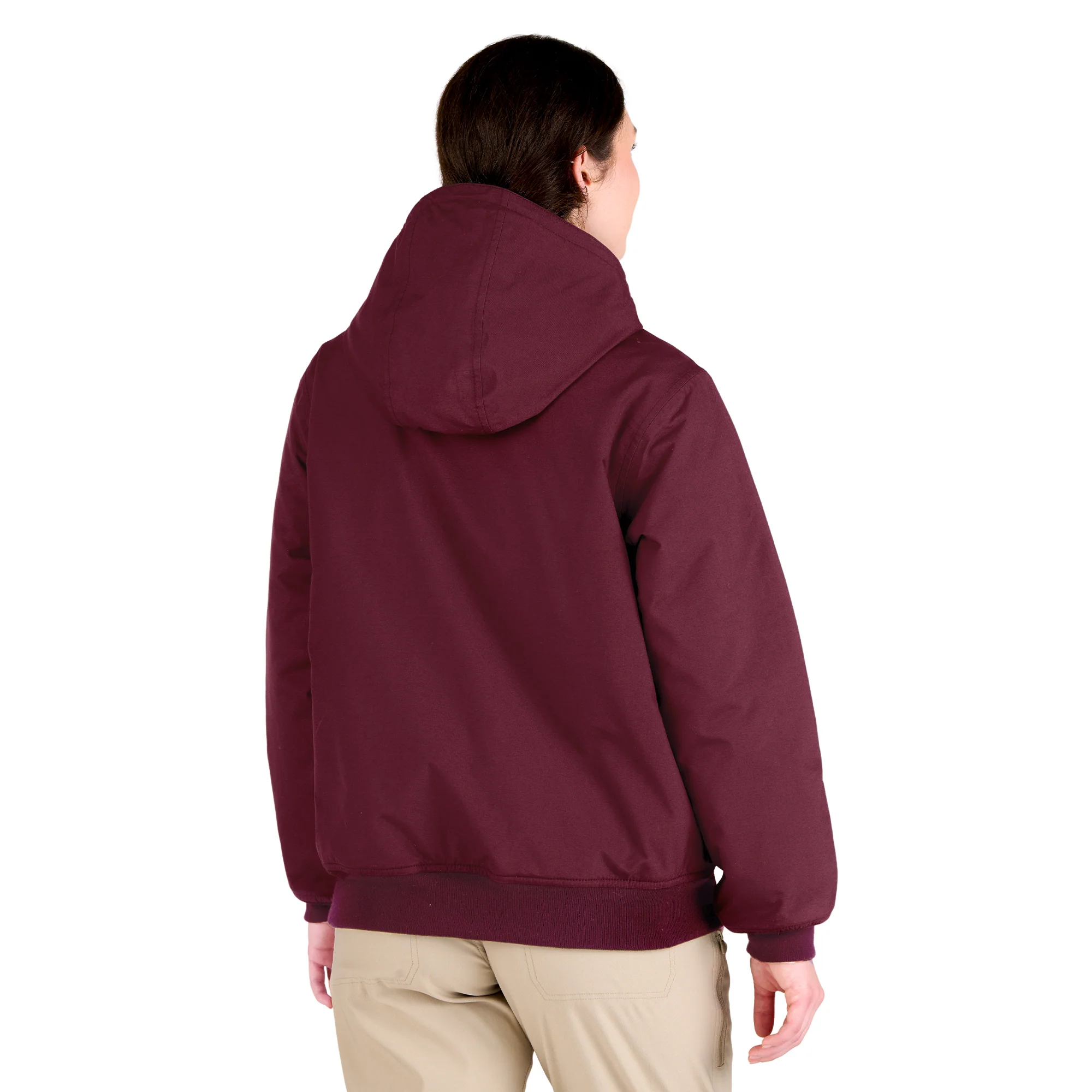 Women's Flex Nylon Hooded Active Jacket - Image 10