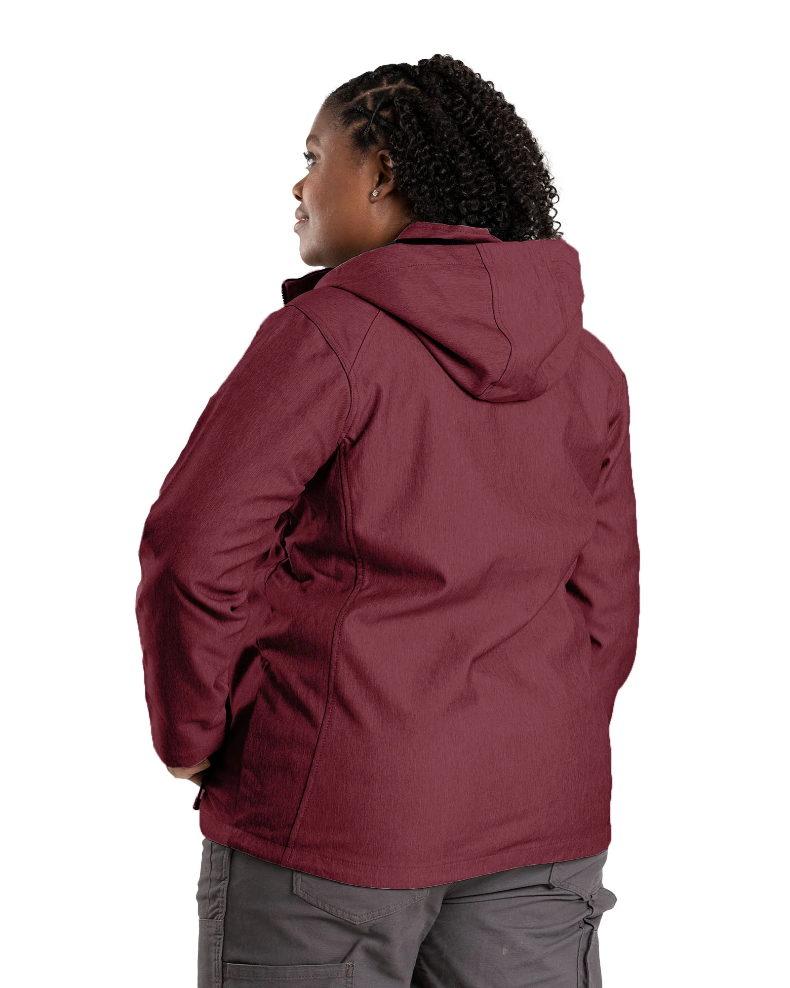 Women's Hooded Softshell Jacket - Image 10