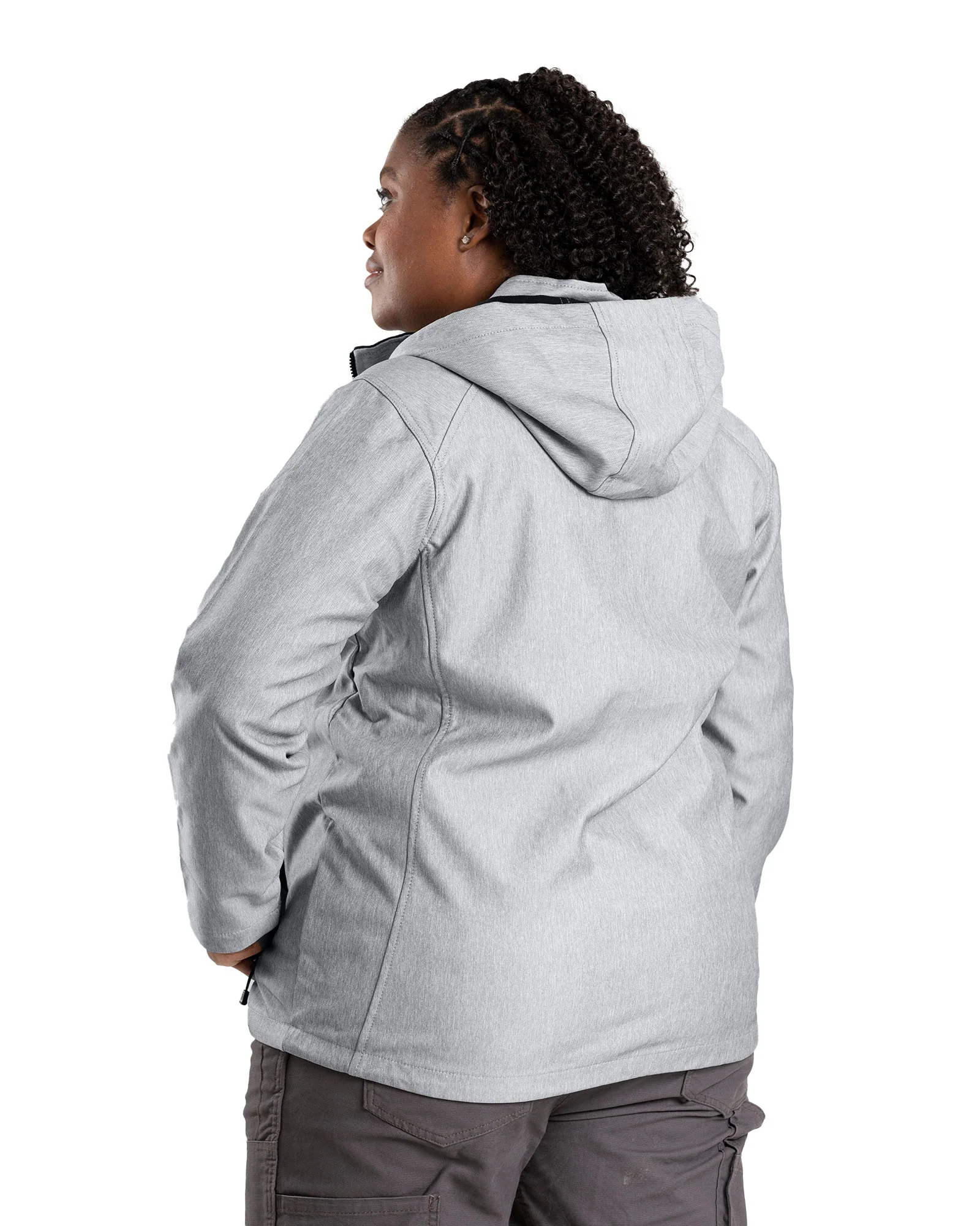 Women's Hooded Softshell Jacket - Image 5