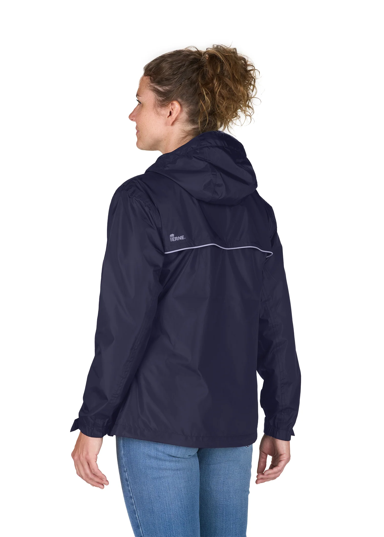 Women's Weather Warrior Lightweight Hooded Rain Jacket - Image 2