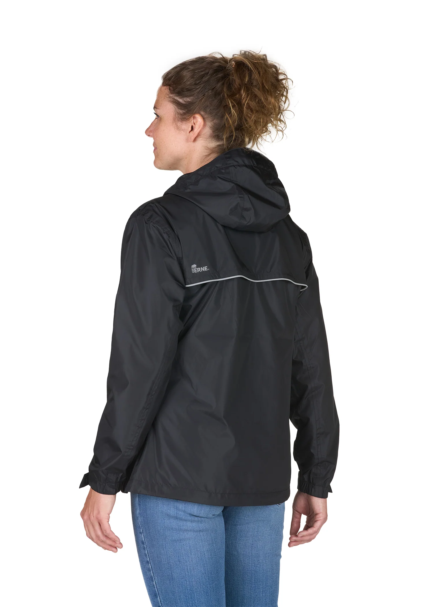 Women's Weather Warrior Lightweight Hooded Rain Jacket - Image 4
