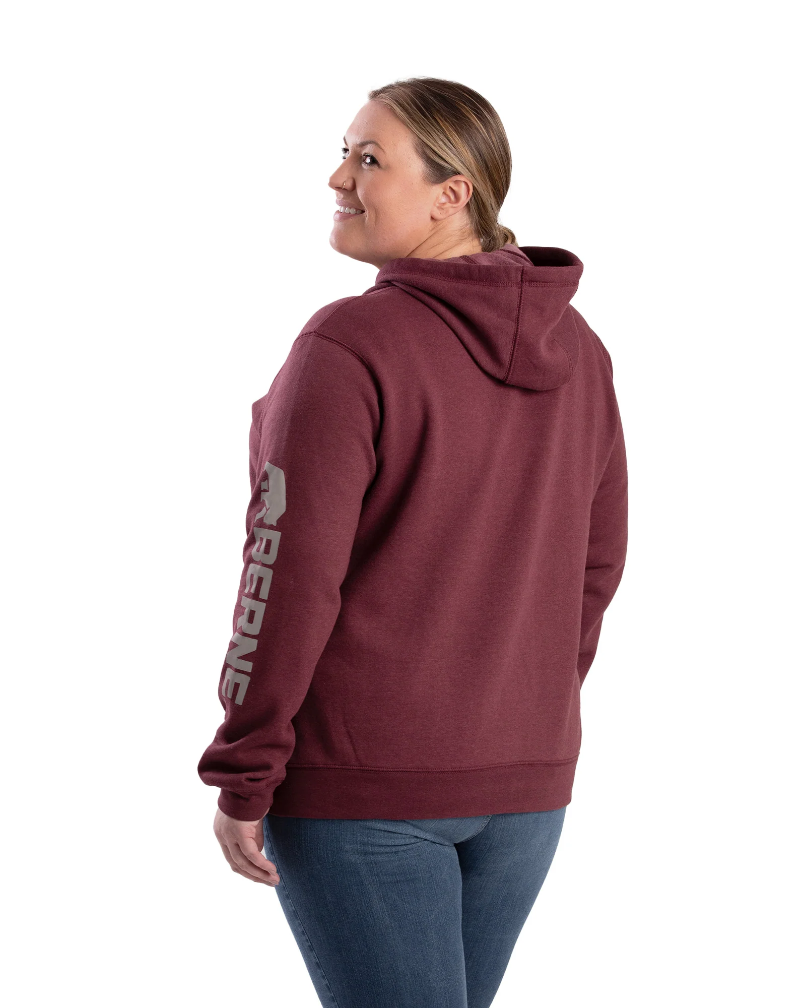 Women's Signature Sleeve Hooded Pullover - Image 5