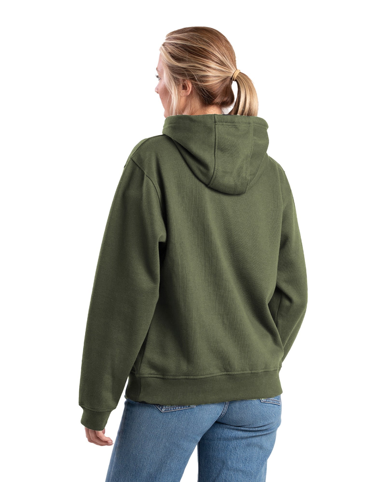 Women's Heritage Zippered Pocket Hooded Pullover Sweatshirt - Image 14